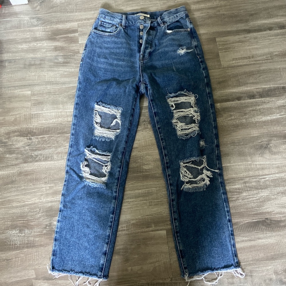 pacsun distressed jeans